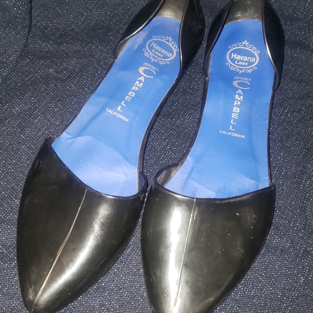 Havana Last Jeffrey Campbell Leather flat shoes